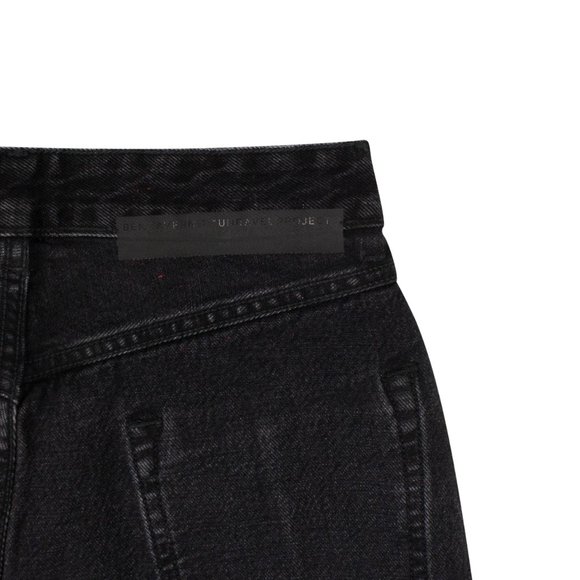 UNRAVEL PROJECT Black Reverse Shorts Layered Stretch Leggings Size 25 $770 - Picture 5 of 6